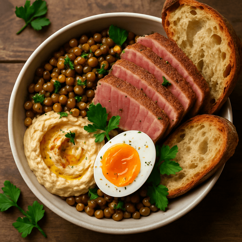 Lunchbowl met tonijn