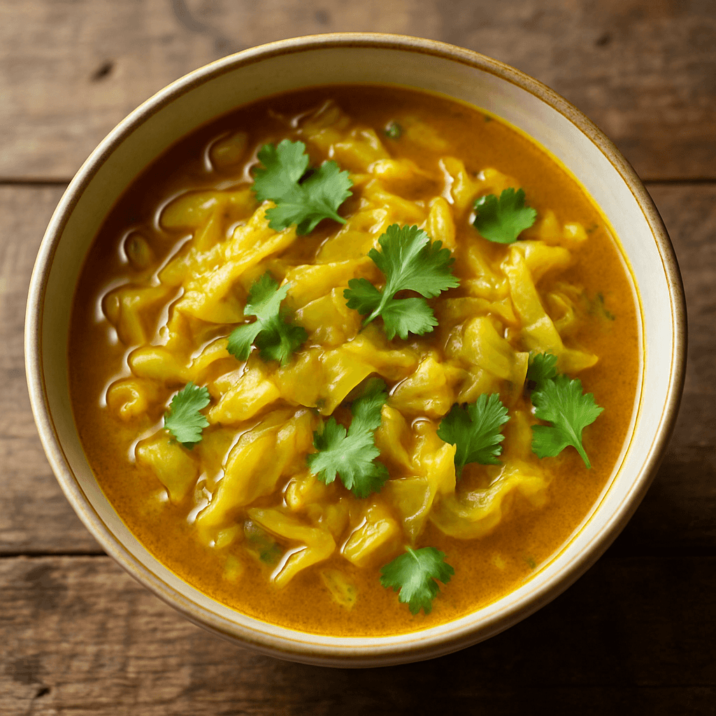 Chinese kool/kerriesoep