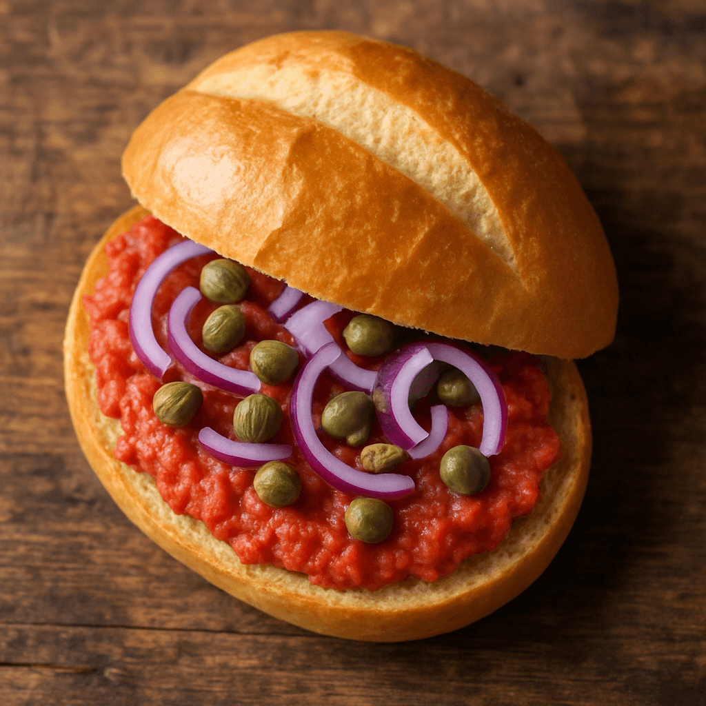 Broodje filet americain