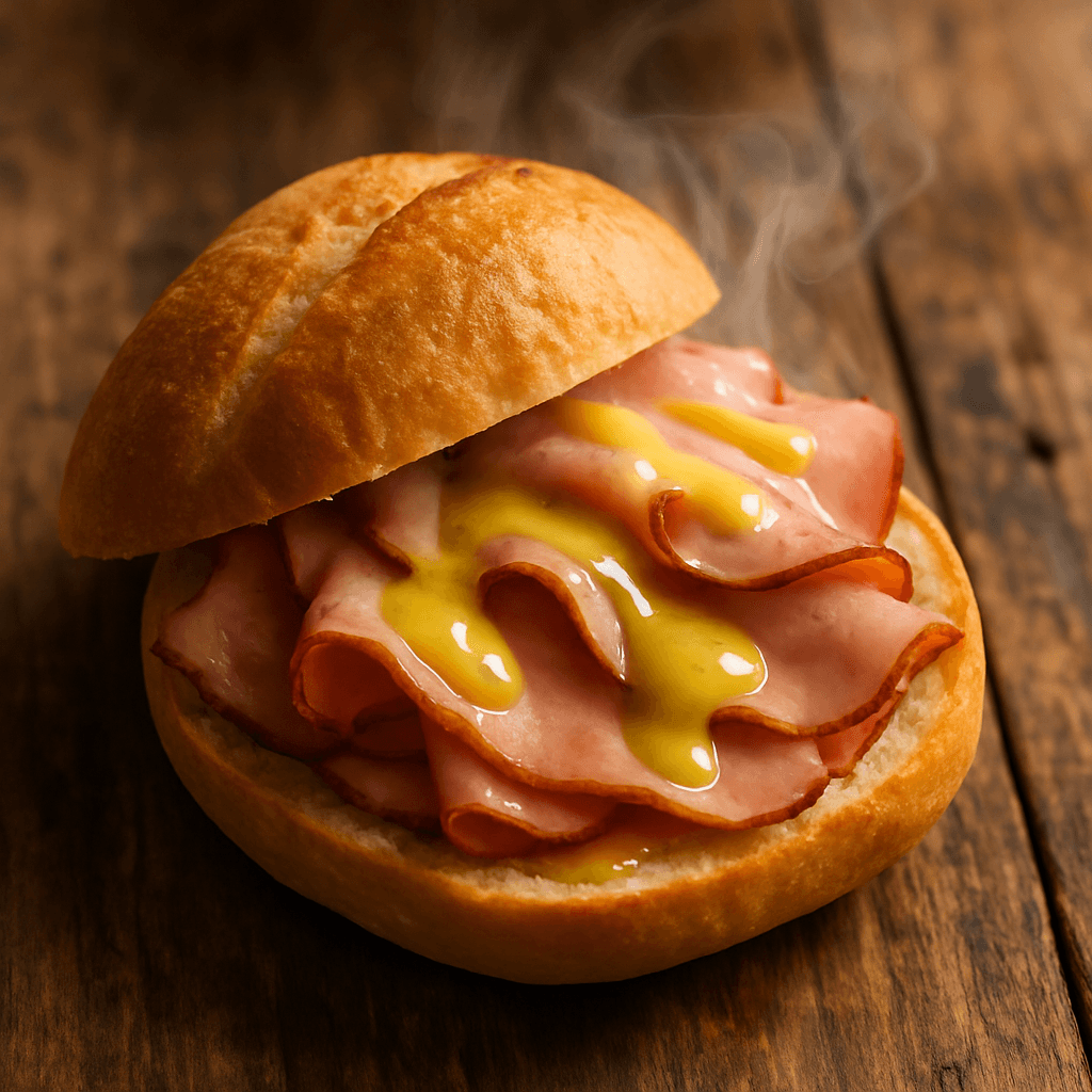 Broodje warme beenham