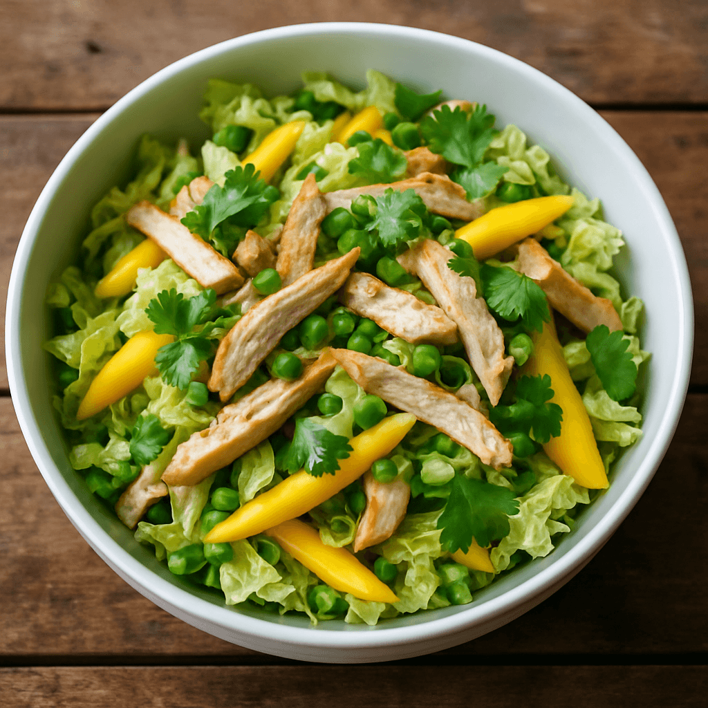 Thaise kalkoen-salade