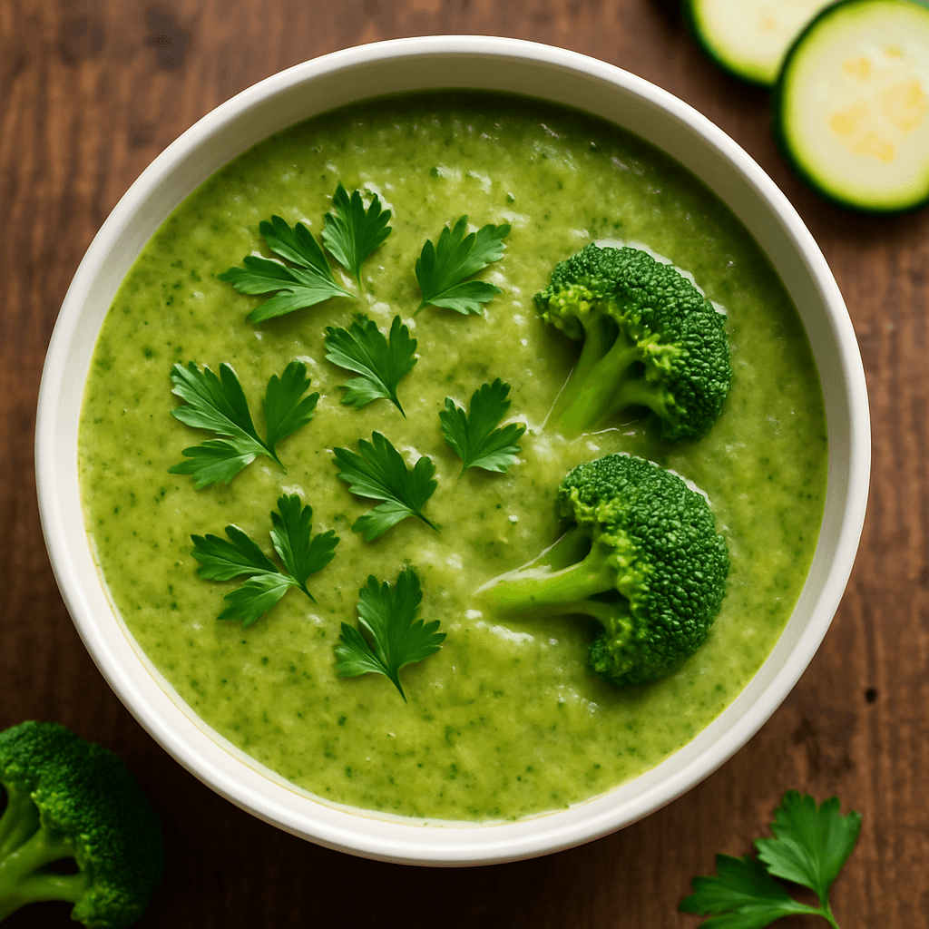 Broccoli/courgettesoep