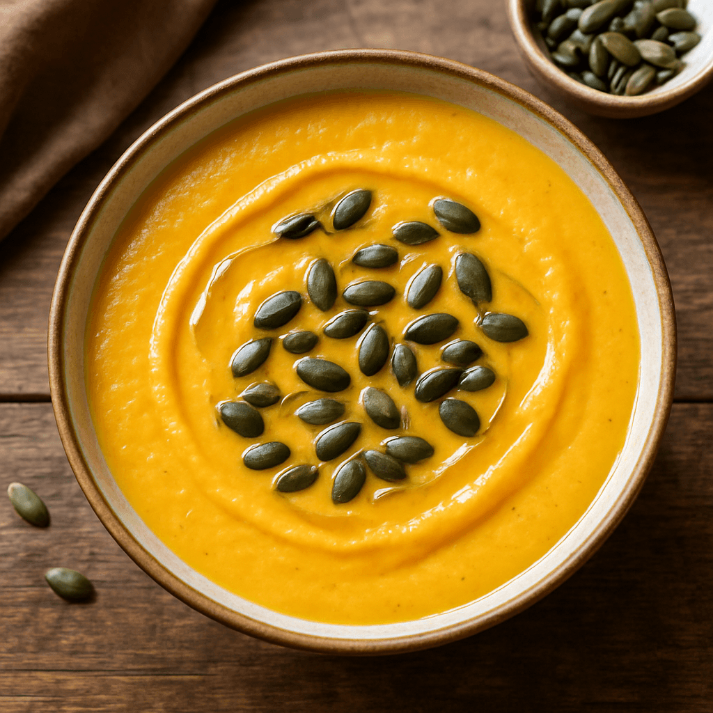 Pompoen/pastinaaksoep